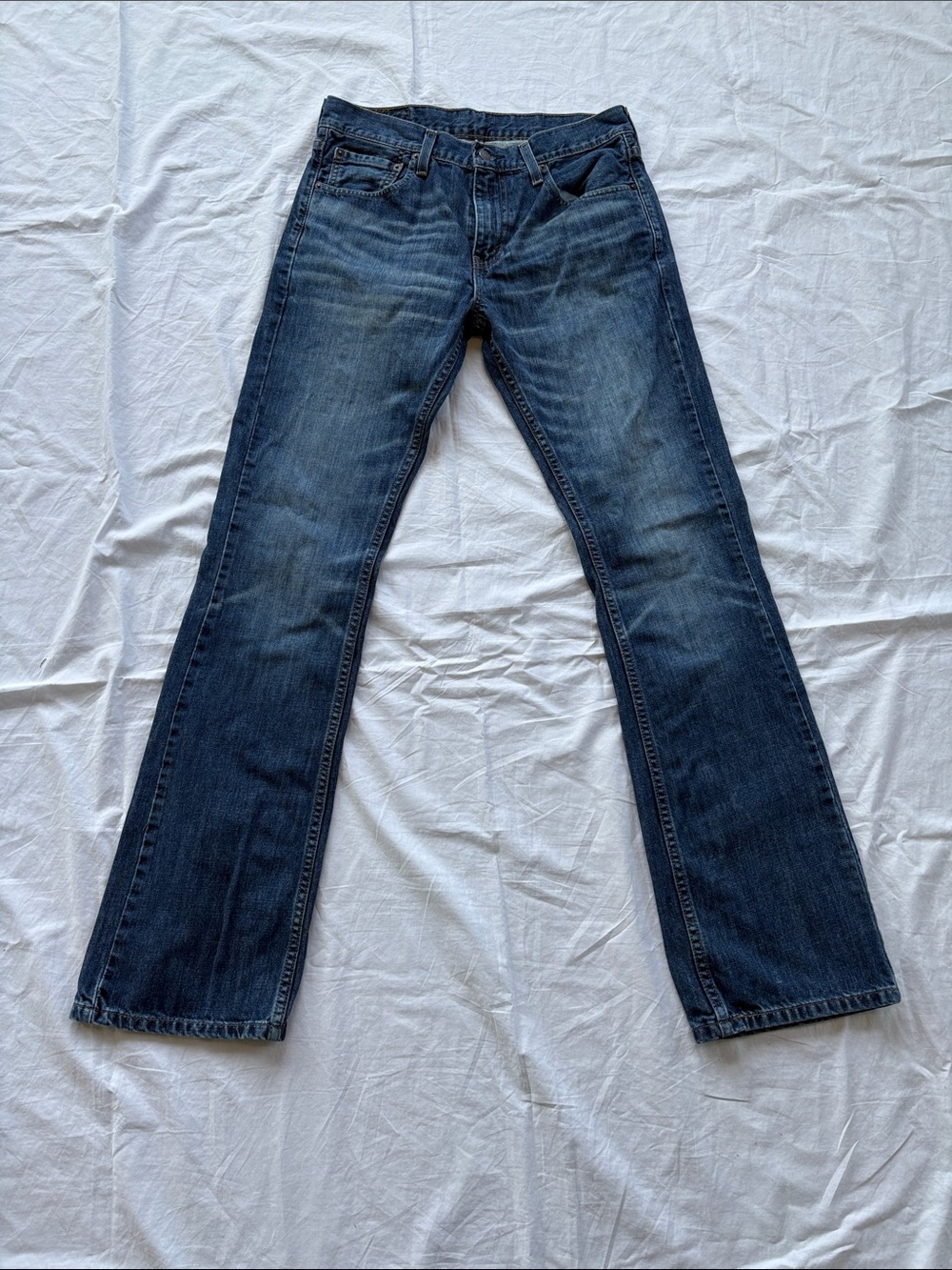 Levi's 527 slim bootcut jeans in a medium blue wash Men’s 32x34